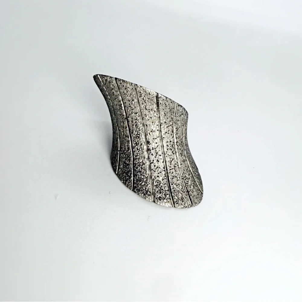 Italian Silver Statement Ring